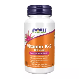 Now Foods Vitamin K-2 100mcg 100 Capsules 100 Kapszula