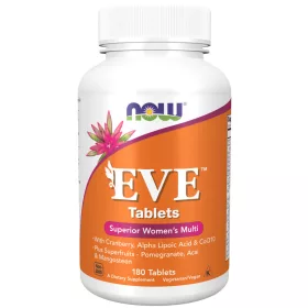   Now Foods Eve™ Tablets Superior Womens Multi 180 Tablets 180 Tabletta EXP.:2026/12/31