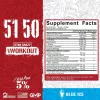 5% Nutrition 5150 384g Blue Ice (Kék Málna)