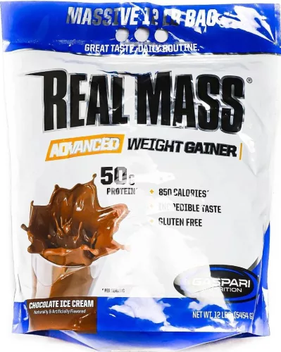 Gaspari Nutrition Real Mass Advanced Series 5500g Vanilla (Vanília)
