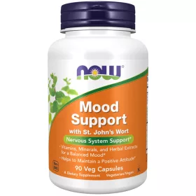   Now Foods Mood Support with St. Johns Wort 90 Veg Capsules 90 Kapszula