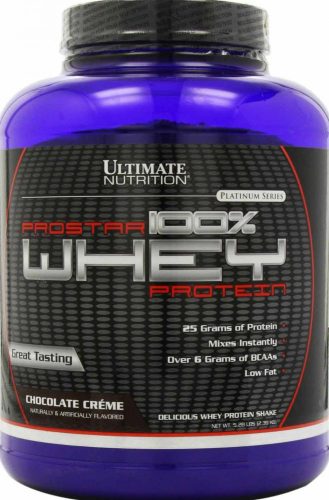 Ultimate Nutrition Prostar 100% Whey Protein 2390g Chocolate Créme (Csokoládé)