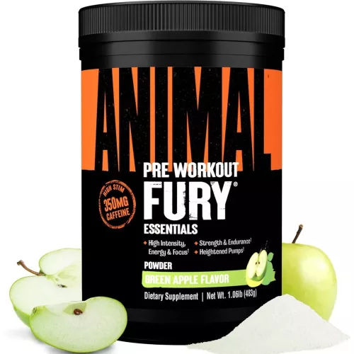 Universal Nutrition Animal Fury 320g Green Apple (Zöldalma)