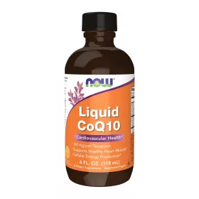 Now Foods CoQ10 Liquid Orange (Narancs) 4fl oz 118ml