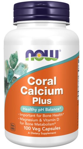 Now Foods Coral Calcium Plus 100 Veg Capsules 100 Kapszula