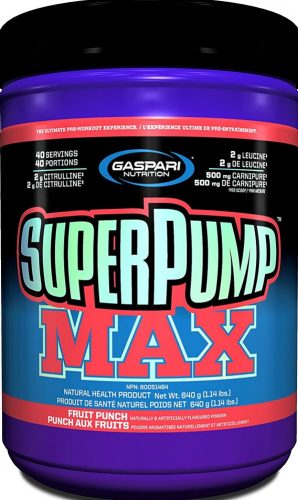 Gaspari Nutrition SuperPump Max 640g Black Cherry (Cseresznye)