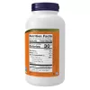 Now Foods Psyllium Husk Powder Solible Fiber 340g Unflavored (Ízesítetlen) - Supplement Facts