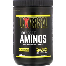   Universal Nutrition 100% Beef Aminos 200 Tablets 200 Tabletta