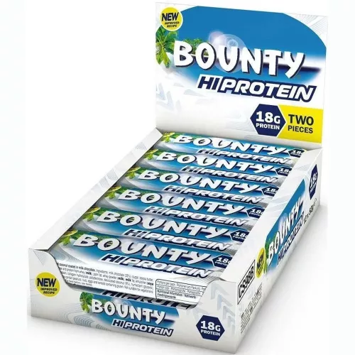 S&M Karton HiProtein Bar 12x52g BOUNTY