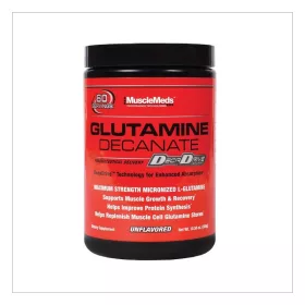 MuscleMeds Glutamine Decanate 300g Unflavored (Ízesítetlen)