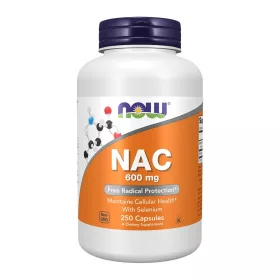 Now Foods NAC 600mg 250 Veg Capsules 250 Kapszula
