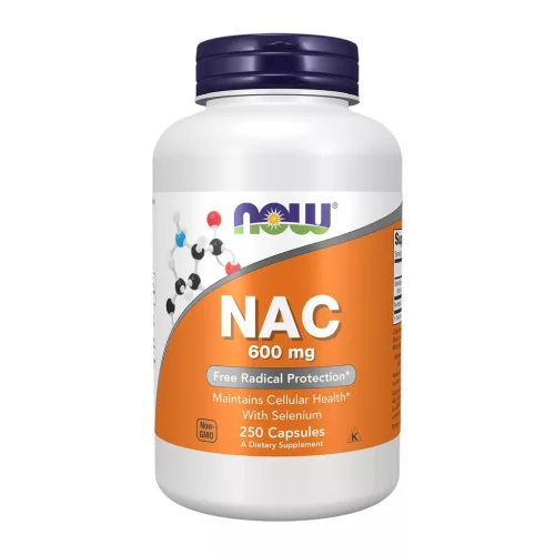 Now Foods NAC 600mg 250 Veg Capsules 250 Kapszula