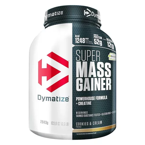 Dymatize Super Mass Gainer 2943g Cookies & Cream (Sütikrém)