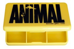 Universal Nutrition Animal Pillbox Yellow (Sárga) Kapszulatartó