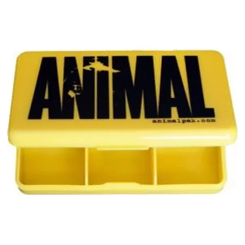 Universal Nutrition Animal Pillbox Yellow (Sárga) Kapszulatartó