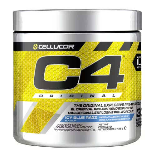 Cellucor C4 ORIGINAL 195g 30 SERVINGS Icy Blue Raspberry (Kék Málna)