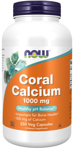 Now Foods Coral Calcium 1000mg 250 Veg Capsules 250 Kapszula