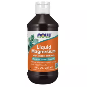 Now Foods Magnesium With Trace Minerals Liquid 8fl oz 237ml