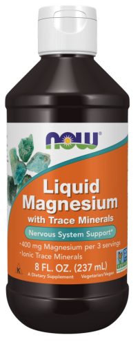 Now Foods Magnesium With Trace Minerals Liquid 8fl oz 237ml