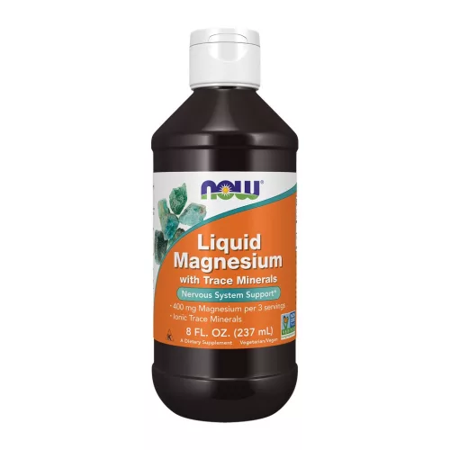 Now Foods Magnesium With Trace Minerals Liquid 8fl oz 237ml