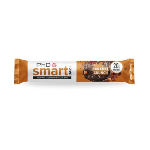 PhD Nutrition Smart Bar 64g Caramel Crunch (Karamell)