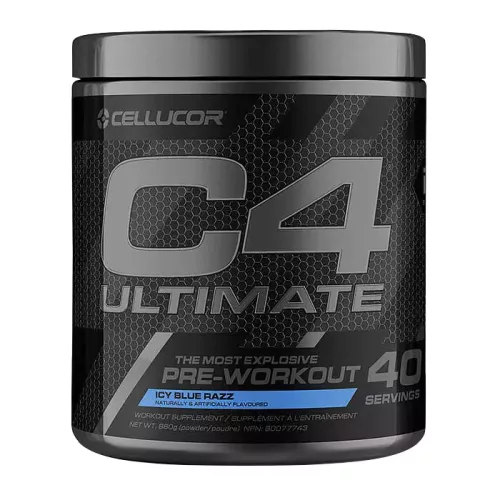 Cellucor C4 ULTIMATE 760g 40 Servings Icy Blue Raspberry (Kék Málna)