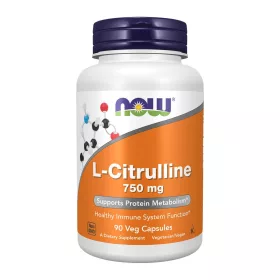 Now Foods L-Citrulline 750mg 90 Veg Capsules 90 Kapszula