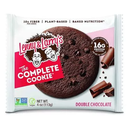 Lenny & Larrys The Complete Cookie 113g Double Chocolate (Csokoládé)
