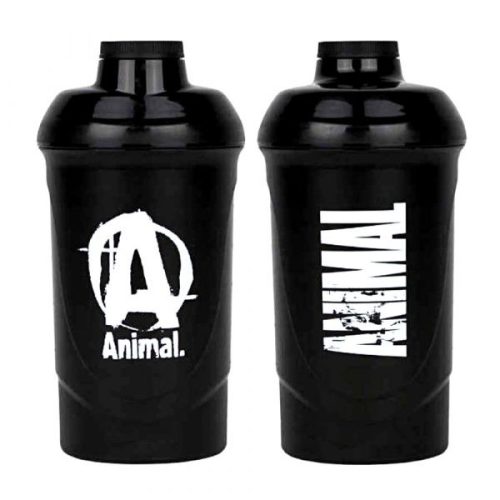 Universal Nutrition Animal Shaker Cup Black (Fekete)