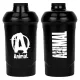 Universal Nutrition Animal Shaker Cup Black (Fekete)