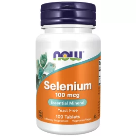 Now Foods Selenium 100mcg 100 Tablets 100 Tabletta
