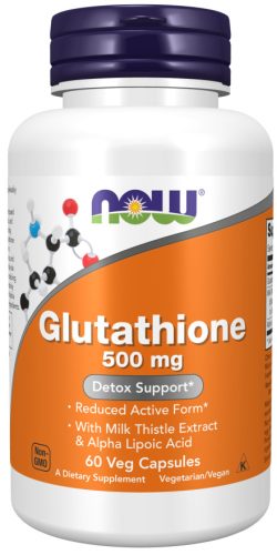 Now Foods Glutathione 500mg 60 Veg Capsules 60 Kapszula