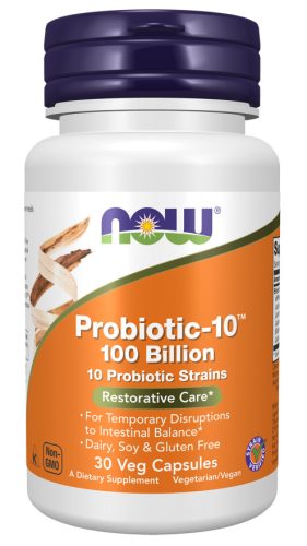 Now Foods Probiotic-10 100 Billion 30 Veg Capsules 30 Kapszula