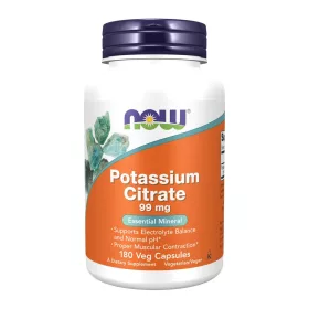 Now Foods Potassium Citrate 99mg 180 Veg Capsules 180 Kapszula