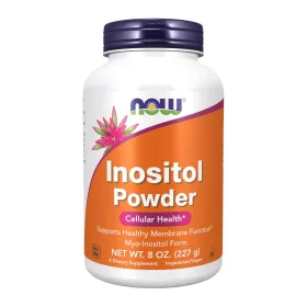 Now Foods Inositol Powder 8oz 227g Unflavored (Ízesítetlen)