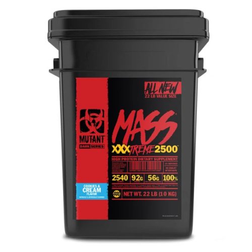 Mutant Mutant Mass Extreme Dark Series 10kg Cookies & Cream (Sütikrém)
