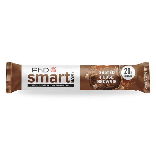 PhD Nutrition Smart Bar 64g Salted Fudge Brownie (Sós Karamell Brownie)