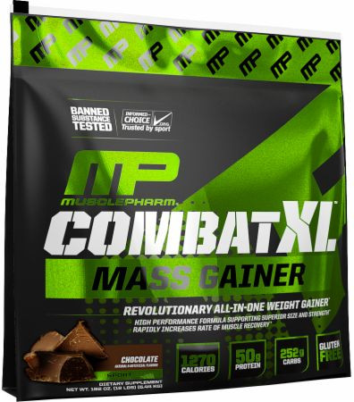 MusclePharm Combat XL Mass Gainer 5440g Vanilla (Vanília)