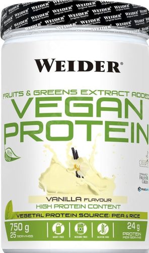 Weider Vegan Protein 750g Berry Mix (Erdei Gyümölcs)