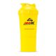 AMIX Shaker Monster Bottle 600ml Kapszula És Portartóval Yellow (Sárga)