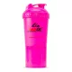 AMIX Shaker Monster Bottle 600ml Kapszula És Portartóval Pink (Rózsaszín)