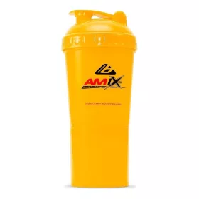 AMIX Shaker Monster Bottle 600ml Kapszula És Portartóval Orange (Narancssárga)
