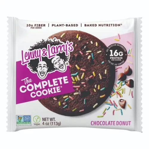 Lenny & Larrys The Complete Cookie 113g Chocolate Donut (Csokoládé Fánk)