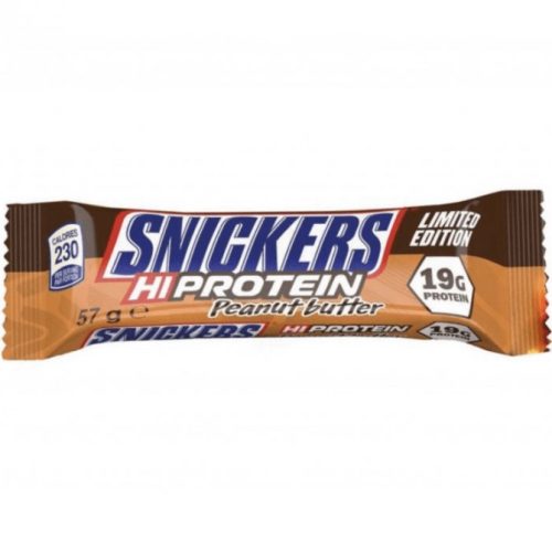 Snickers&Mars Bar SNICKERS PEANUT BUTTER HiProtein (Mogyoró) 57g