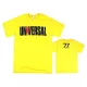 Universal Nutrition Usa 77 T-Shirt Yellow (Sárga) L (Nagy Méret)