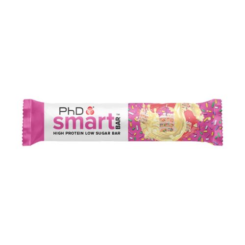 PhD Nutrition Smart Bar 64g Birthday Cake (Születésnapi Torta)