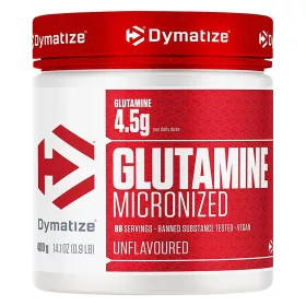 Dymatize Glutamine Powder 400g Unflavored (Ízesítetlen)
