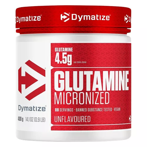 Dymatize Glutamine Powder 400g Unflavored (Ízesítetlen)