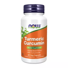Now Foods Turmeric Curcumin 60 Veg Capsules 60 Kapszula