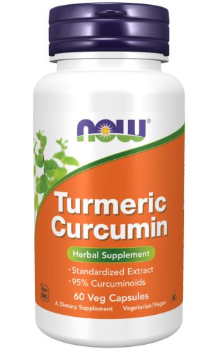 Now Foods Turmeric Curcumin 60 Veg Capsules 60 Kapszula